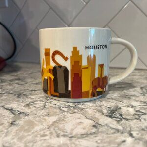 Starbucks HOUSTON" Been There Series" Mug - Coffee Cup Collect 14 Oz 2015